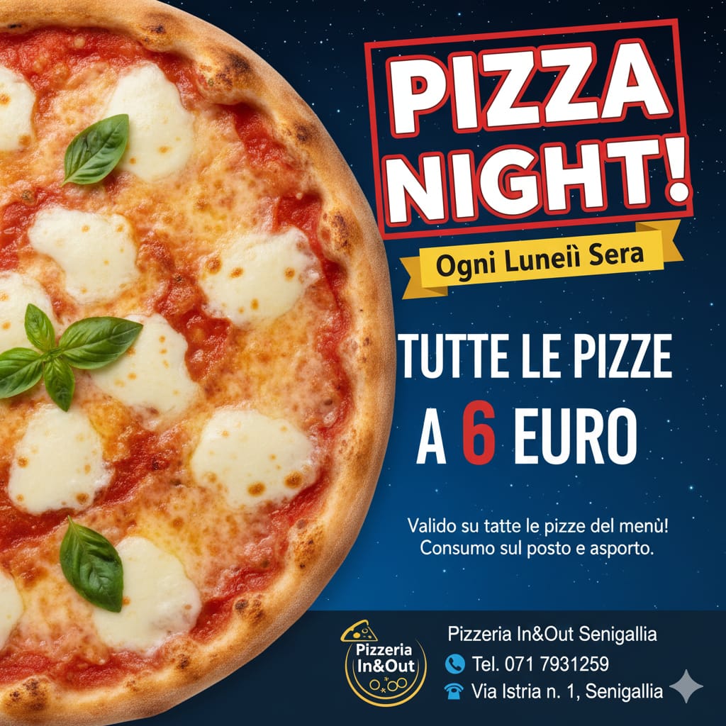 Menu Ristorante IN&OUT